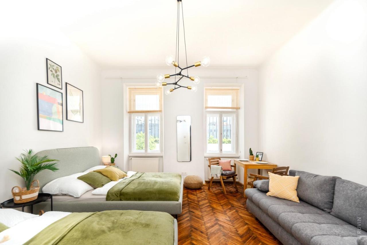Designer Apartment, Central, Next To Danube Vienna Luaran gambar
